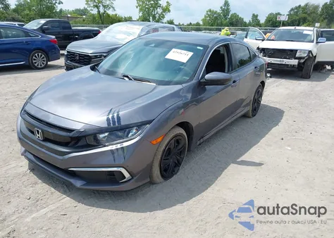 2021 Honda Civic Lx из США, поврежденный, VIN 2HGFC2F61MH525905